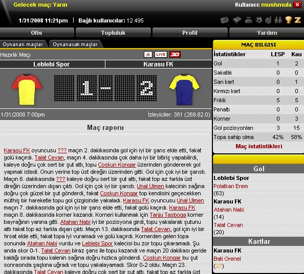  www.managerzone.com - Futbol Menajerlik Oyunu