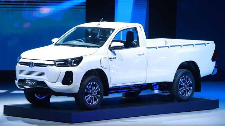 Elektrikli Toyota Hilux konsepti Tayland'da görücüye çıktı