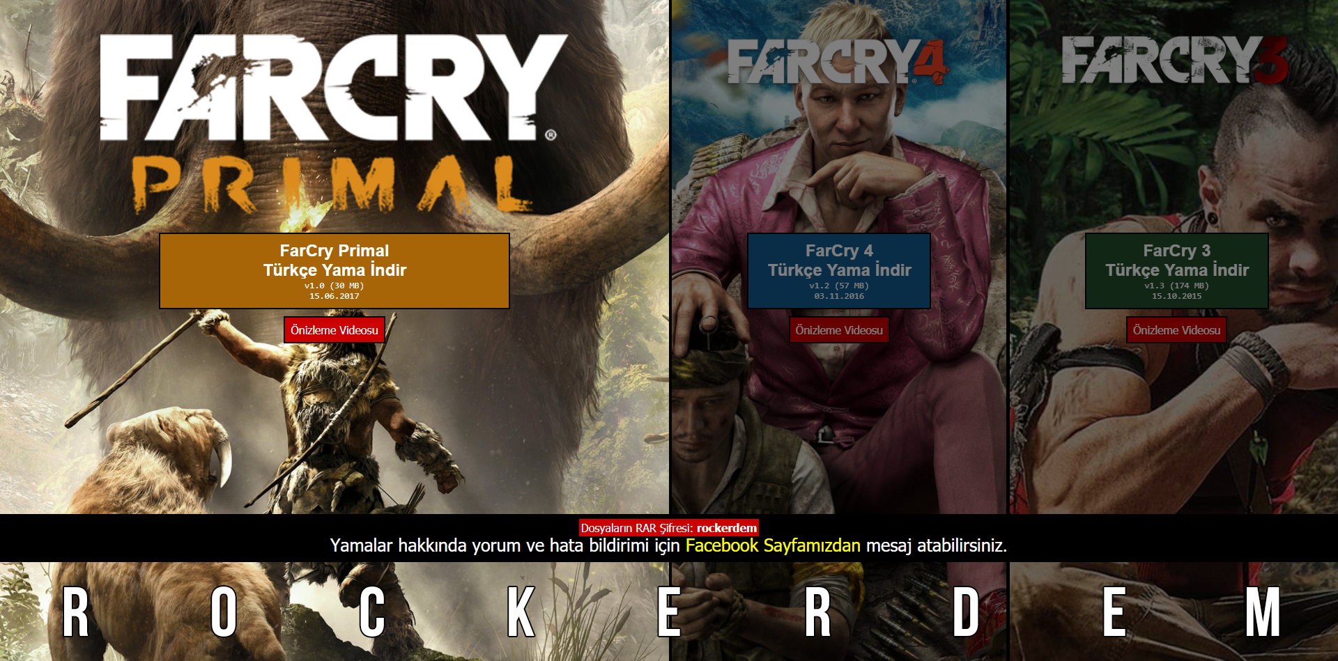 Far Cry Primal Türkçe Yama Çalışması Erdem Çatık - rockerdem - Çeviri Yayınlandı
