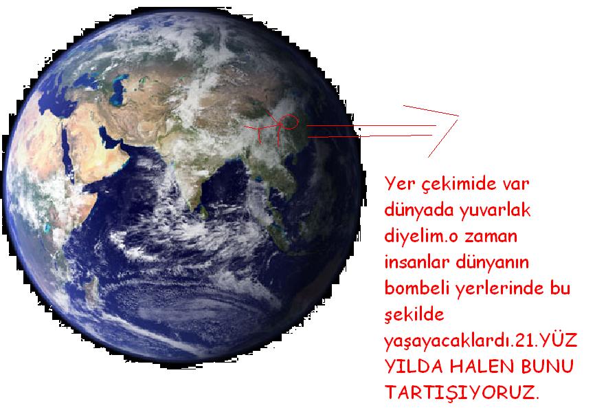  Dünya Kesinlikle Dönmüyor Teorisi Resimle kanıt