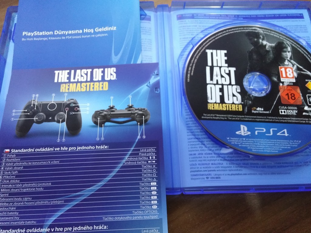  SATILIK THE LAST OF US TURKCE PS4 KUTU TEMİZ BOL RESİMLİ   İZMİR