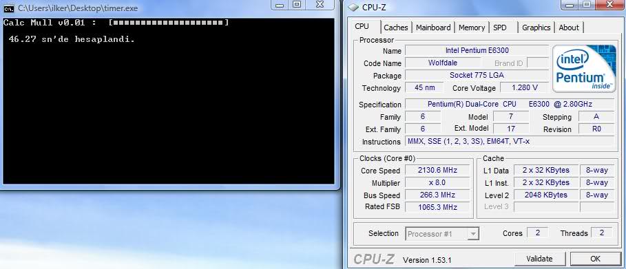 16 çekirdek destekli İşlemci Test Programı (v09a-1.@EczaNet-Xeon2689-14.971sn.)