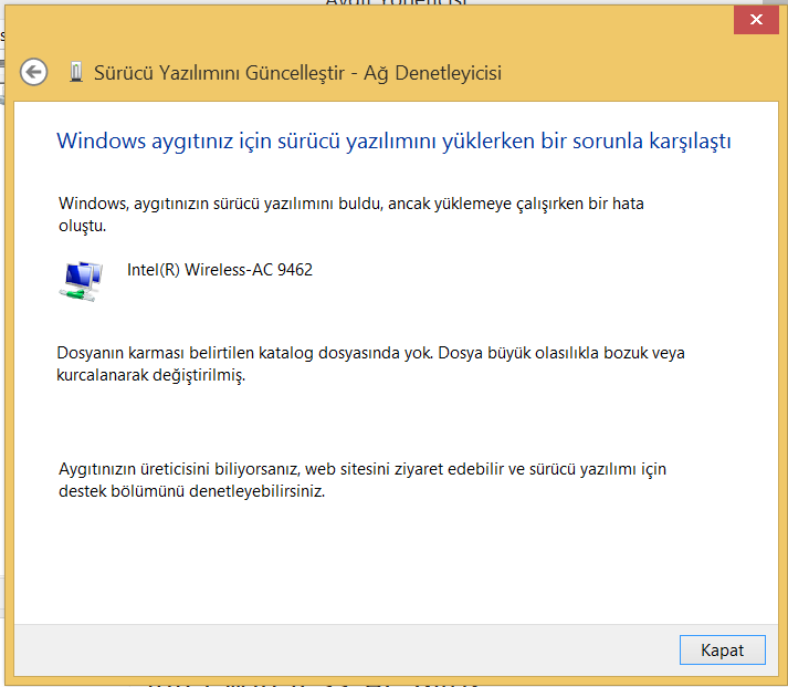 Intel Wireless Ac 9462