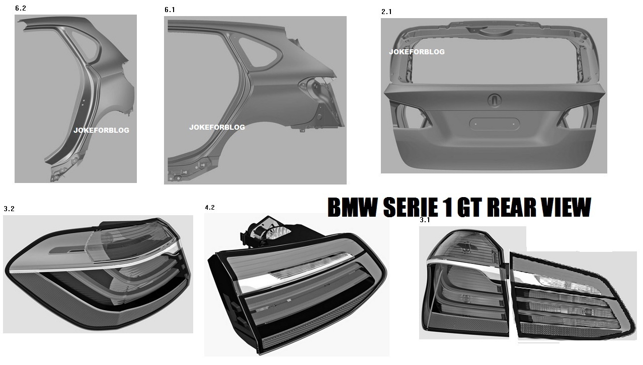  BMW 1 Series Avtive Tourer patent fotoğrafları sızdırıldı.