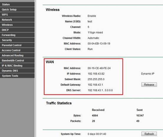 Tp-Link MR3020 internet kurulumu