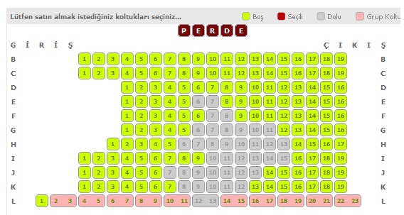  sinemada hangi koltuğu seçmeliyim?