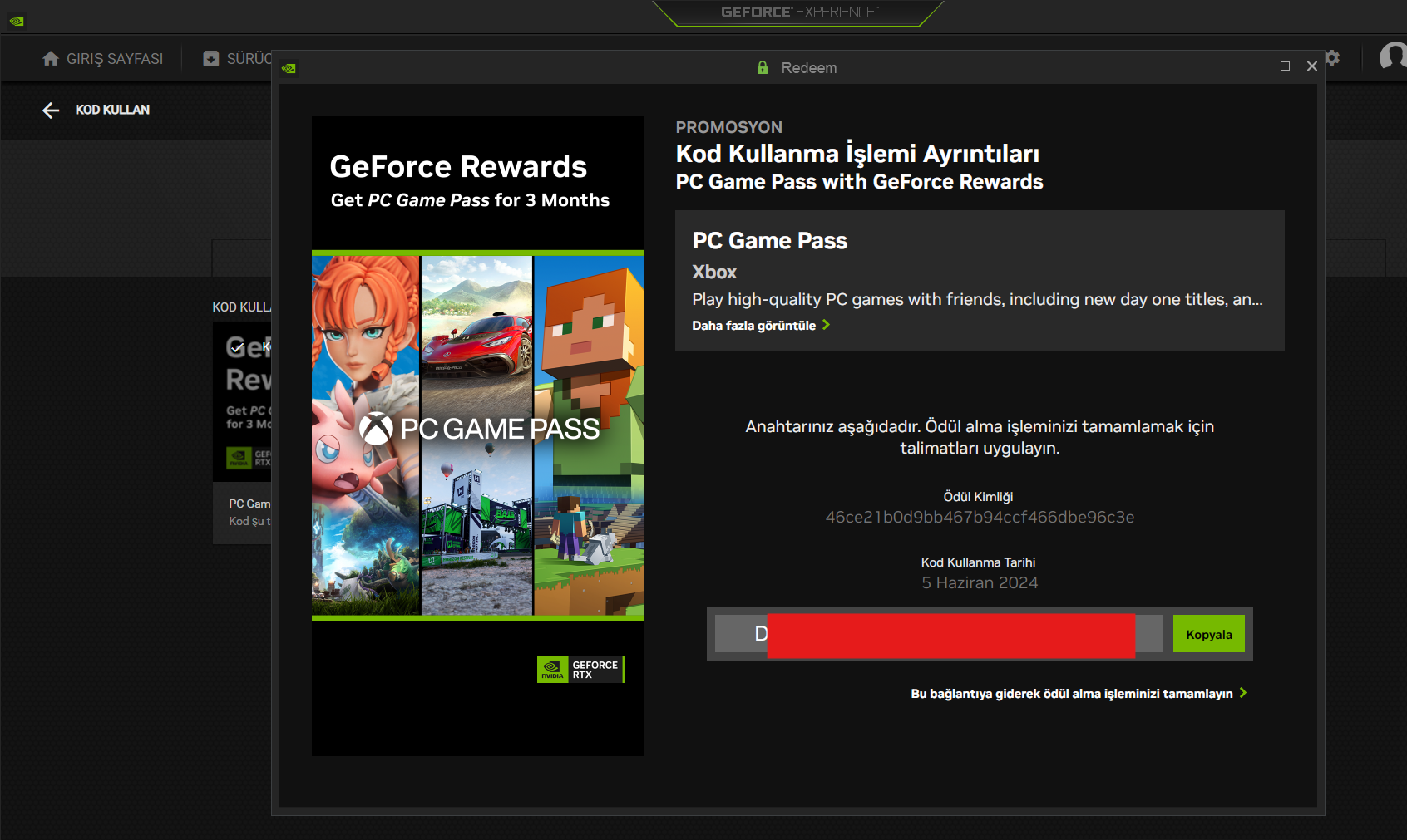 Nvidia'dan Ücretsiz 3 Aylık Gamepass PC Alma