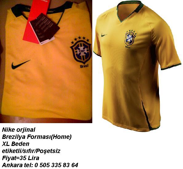  Satılık: Nike tennis t shirt, Brezilya forması(XL-orj.Nike) ve Liverpool forması-XL-orj adidas