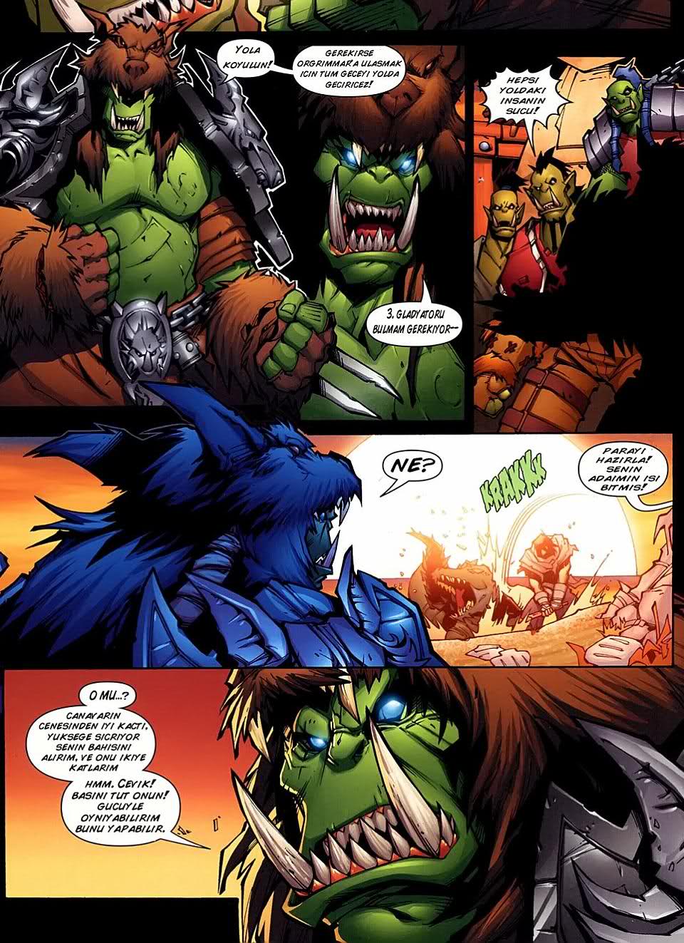 Türkçe World Of Warcraft e-Çizgi Roman 10 Dergi!