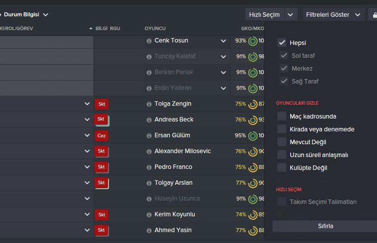  FM 2016 | Beşiktaşlılar Derneği