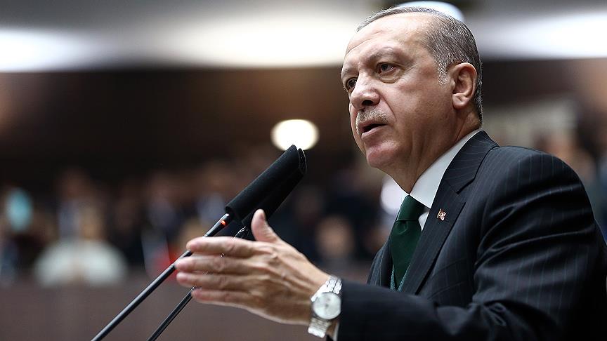 Erdoğan: Chp teröristlerin biz mehmetçiğin parkasını ve postalını giyeriz