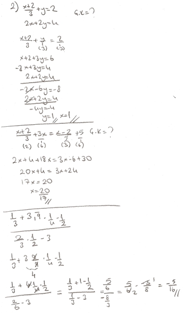  Matematikçiler gerekli .... S.O.S.