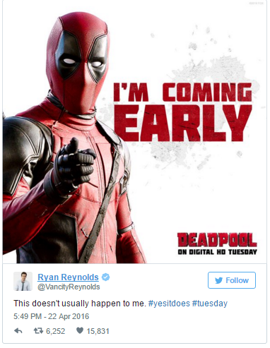  Deadpool [12 Şubat 2016]