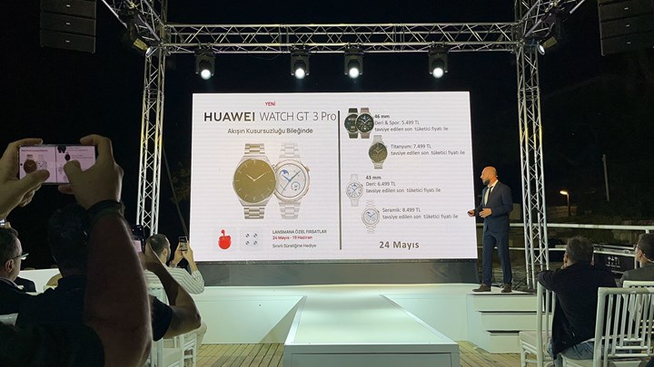 Huawei Watch GT 3 Pro satışa çıkıyor