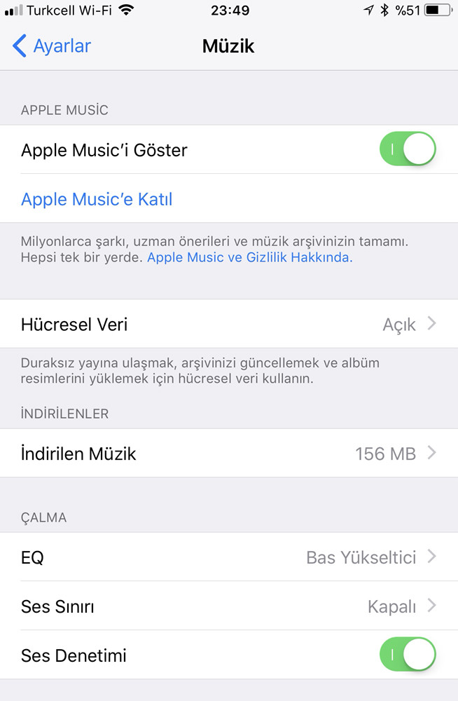 iOS 11 Betaları ile AB Ses sınırı olayını aşmak