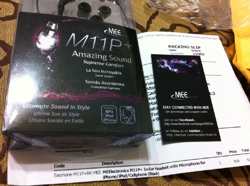  Kulaklık tercihi Phonak & Meelectronics M11+ (satın alındı-ürün geldi)
