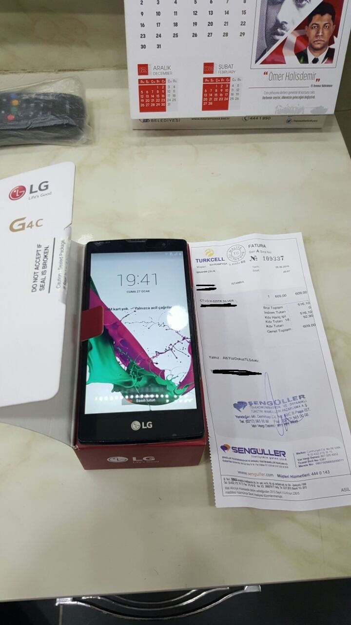  SATILIK -- LG G4C --8 GB -- 350 TL