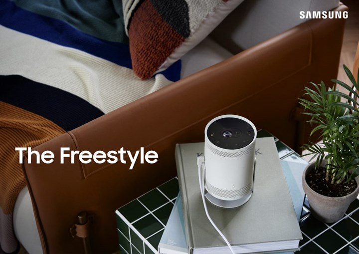 Samsung Freestyle taşınabilir projektör, her yerde ulaşılabilir sinema deneyimi sunuyor