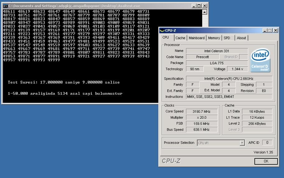  CPU MATEMATİK TEST (BEKLEMEDE) (GÜNCEL CPU TEST SIRALAMALI)