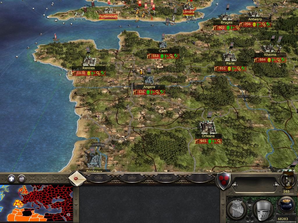  Medieval 2 Total War yeniden başlıyorum :)