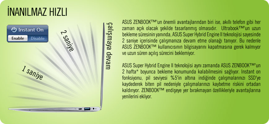  ASUS ZENBOOK KULÜBÜ (Ultrabook UX21 & UX31)