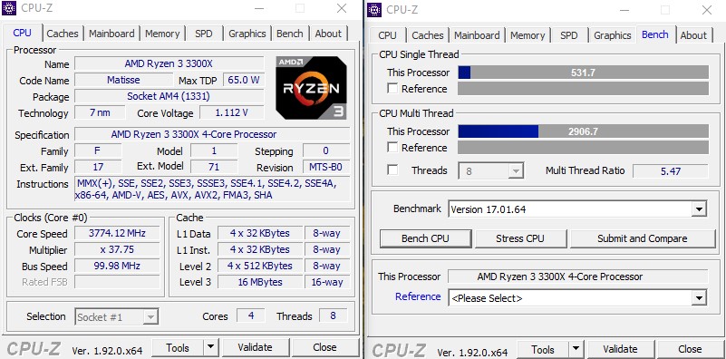 İşlemcilerin CPU-Z Benchmark Sıralamaları [ANA KONU]