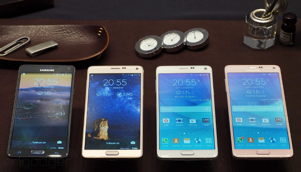 IFA 2014 : İşte Note ailesinin en güçlüsü : Galaxy Note 4