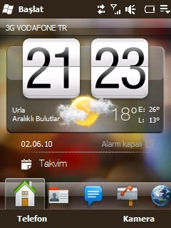  HTC Touch2'de radyo var mı, yok mu??