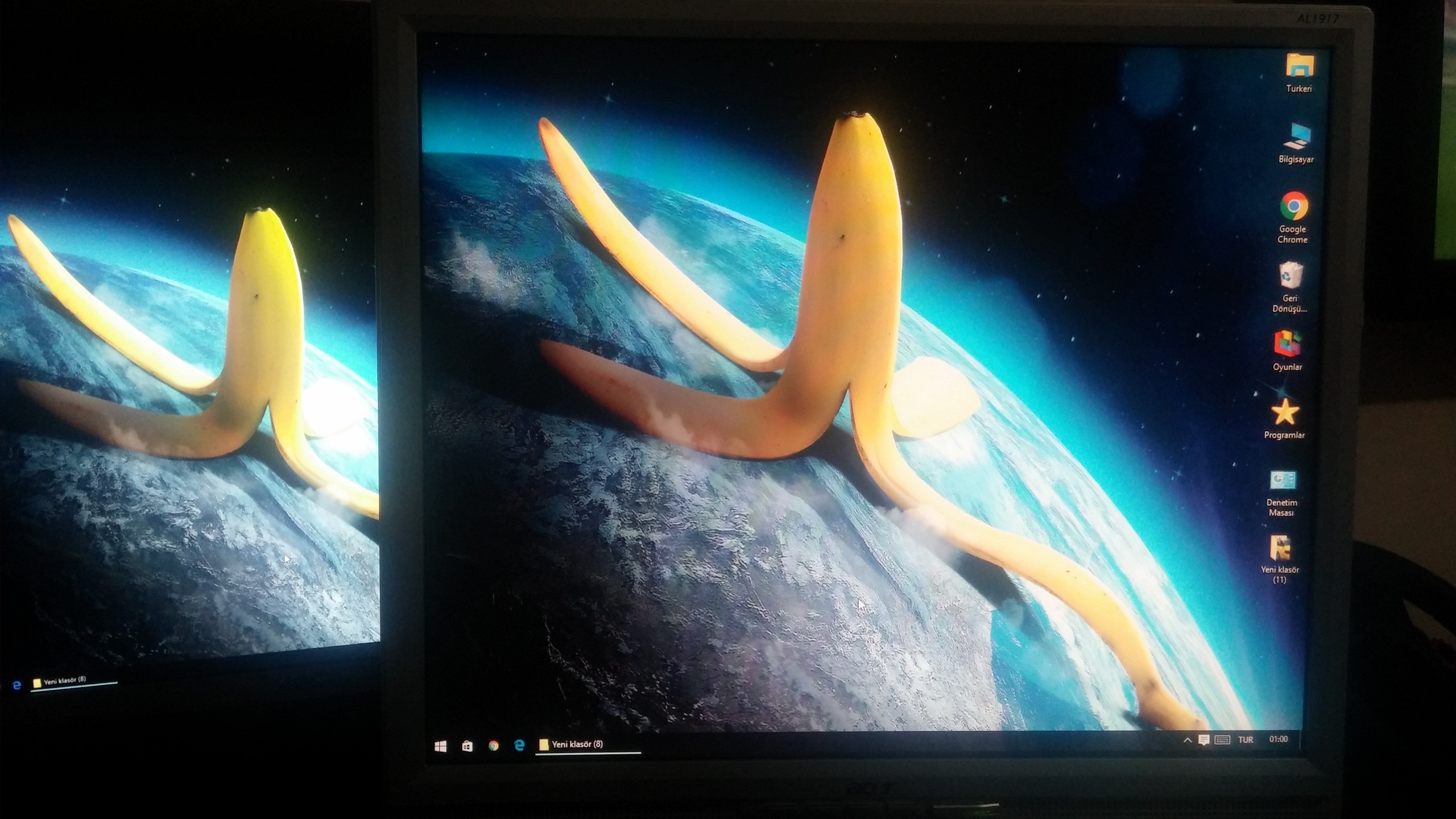 SATILIK TEMİZ ACER AL1917 19INC KARE MONİTOR 100TL