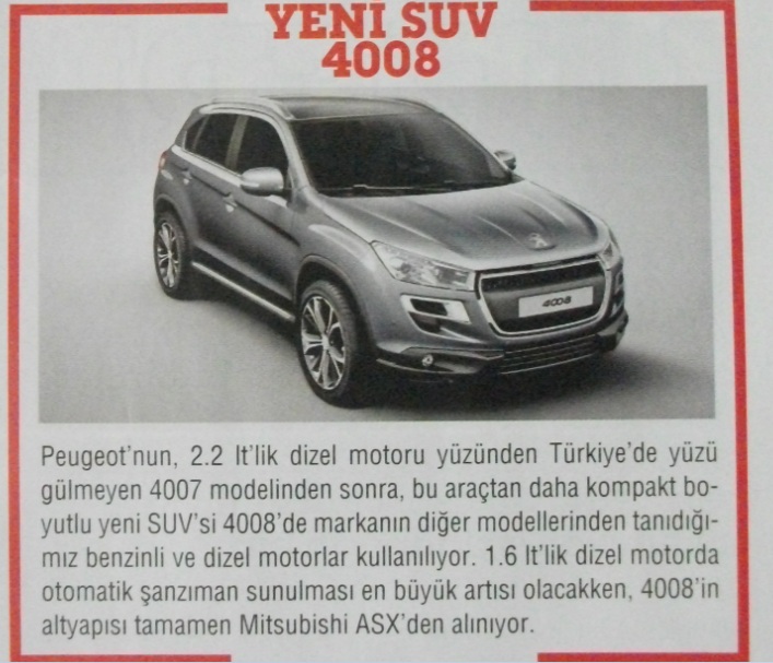  Peugeot 4008  karşımızda yorumlar gelsin
