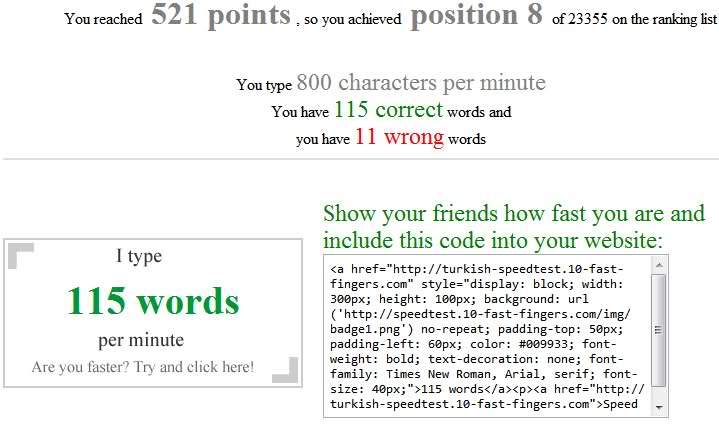  Klavyeyi 6 parmak kullanan var mı?