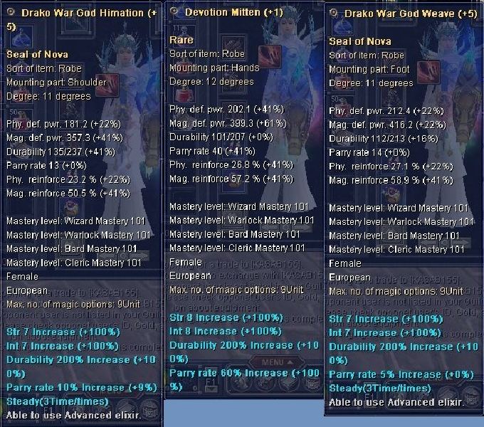  SATILDI - XiAN # 41_Dehset_41 # 115 LvL # Wizard-Cleric