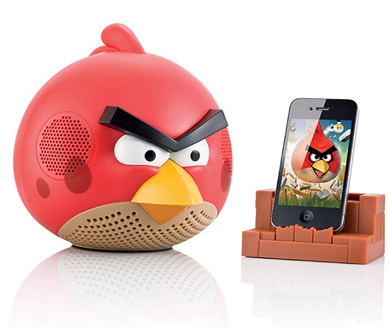 Angry Birds hoparlör dock yakında iPhone ve iPad için satışa sunulacak 
