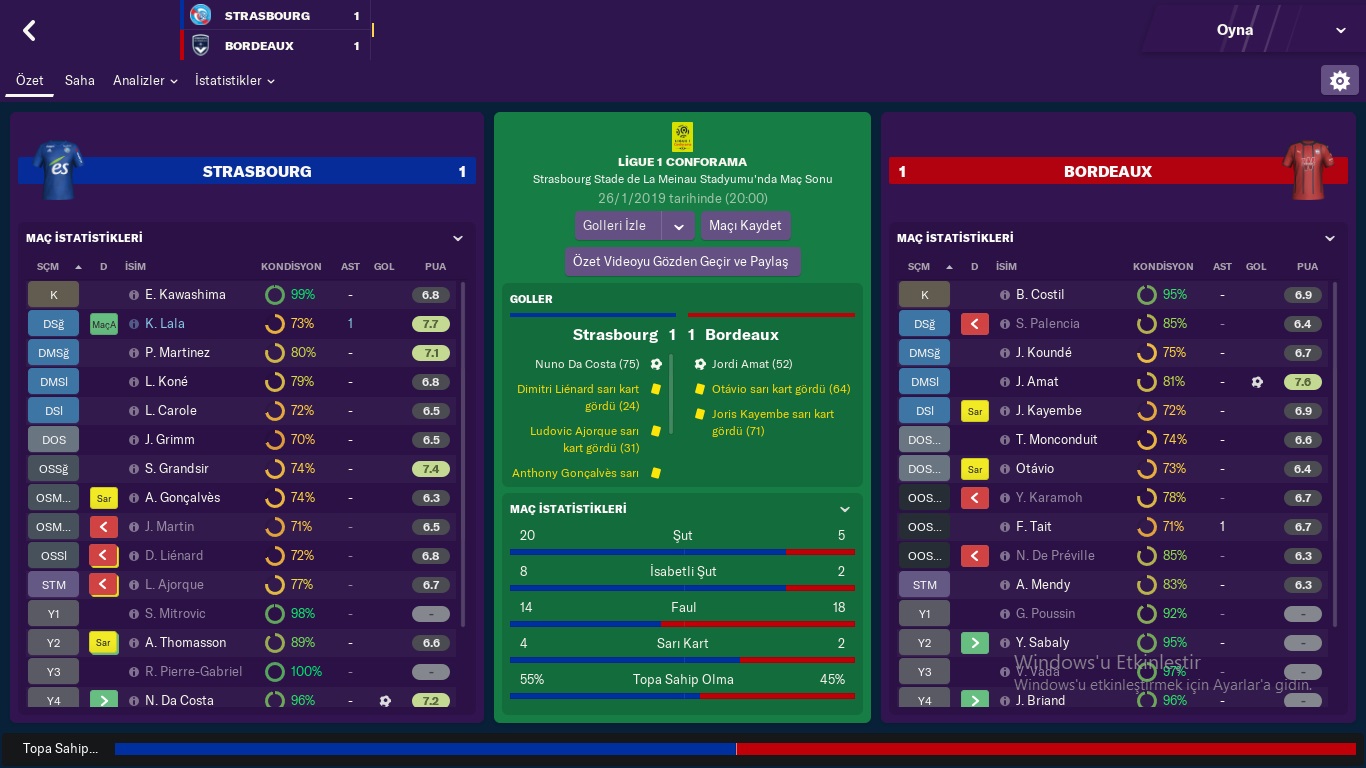 FM 2019 & STRASBOURG & 2.SEZON ŞAMPİYON OLDUK MU?  & MUHAMMET AKYILDIZ