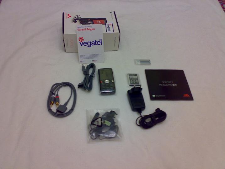  Satılık 2 Gün Kullanılmış W810i (Resimli)