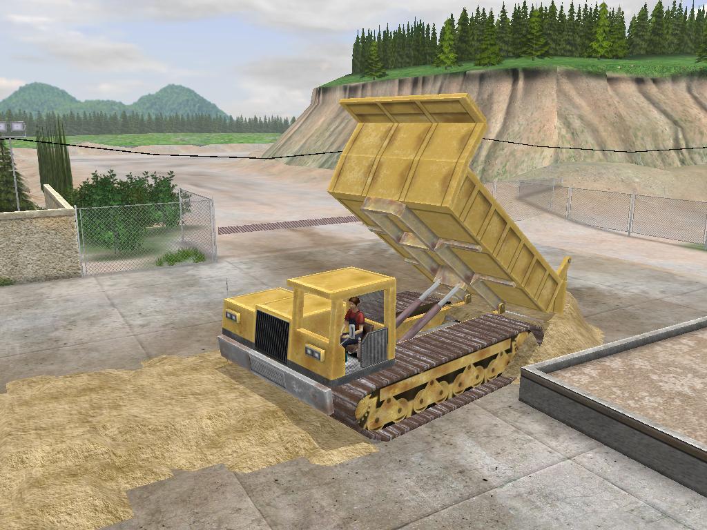  Bagger Simulator 2008 (İnşaat Makinaları Simulasyonu)