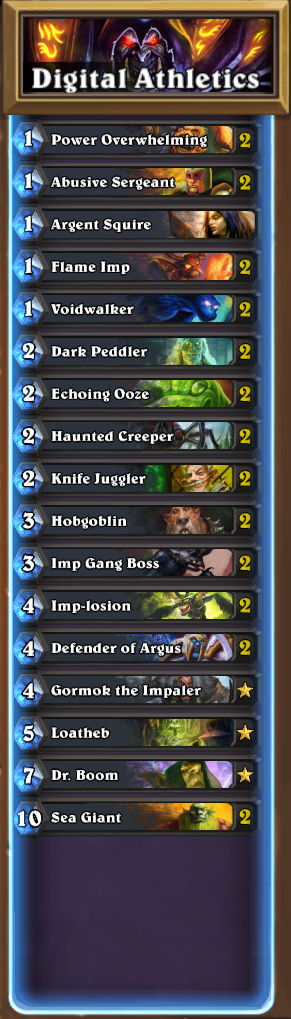  Warlock Deckleriniz/Stratejileriniz