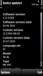  Nokia X6 ve X3 Firmware Güncelleştirmesi: v21.0.004