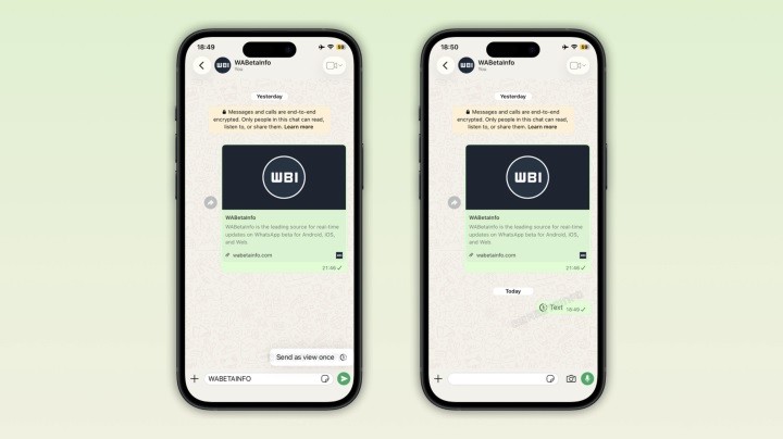 WhatsApp'ın yeni gizlilik özelliği: Görüldüğünde silinen mesajlar!