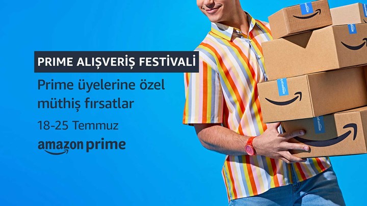 Amazon Prime Alışveriş Festivali başladı!