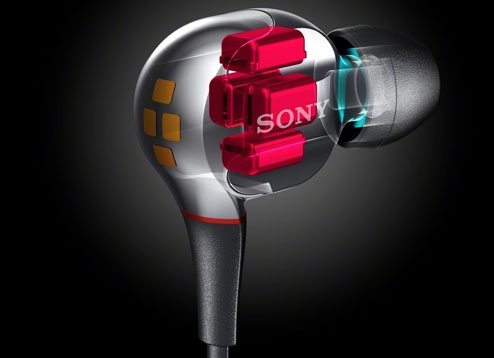  Sony  Range of Balanced Armature In-ear kullaklıklar XBA-4