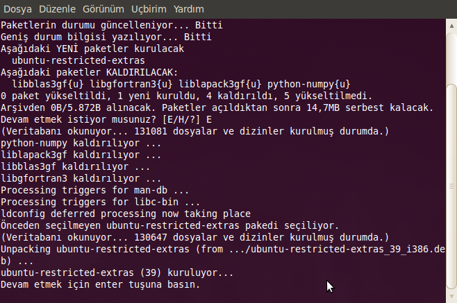  Ubuntu ve Türevleri Ana Konu