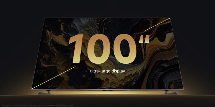 Xiaomi, devasa ekranlı 4K QLED televizyonunu tanıttı