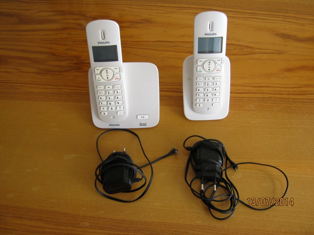  Philips cd270 duo ( çiftli ) dect telefon  60 tl