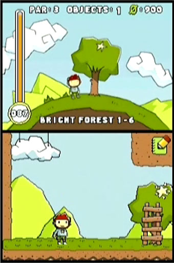  Scribblenauts DS (Bu dünyadan olmayan bir oyun)