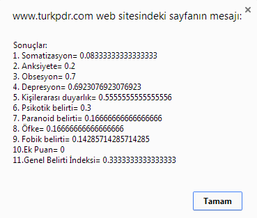  Psikoloji Testi