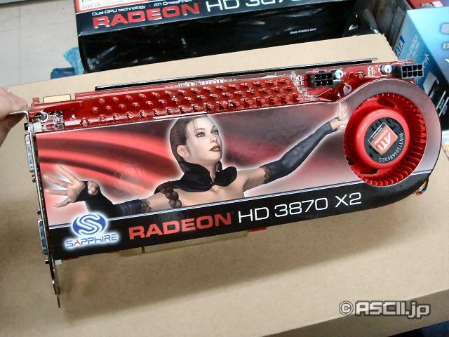 ## Sapphire Radeon HD 3870 X2 Satışa Sunuldu ##