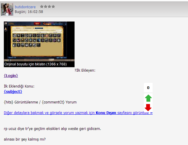 [sizer]Foruma Özellik Katanlara Rütbe