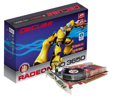  ## GeCube'den 1GB bellekli Radeon HD 3650 ##