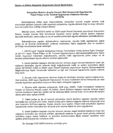 Zorunlu Trafik Sigortaları Yardımlaşma & Bilgilendirme